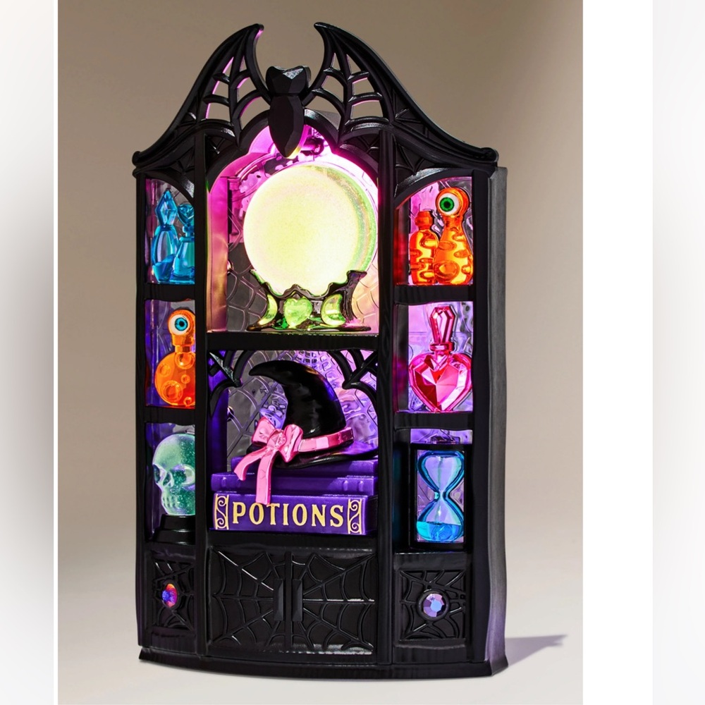 NWT Sold Out Bath & Body Works Halloween 2025 Black Potion Shelf Wallflower Unit - Picture 2 of 6